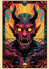 vintage monster poster