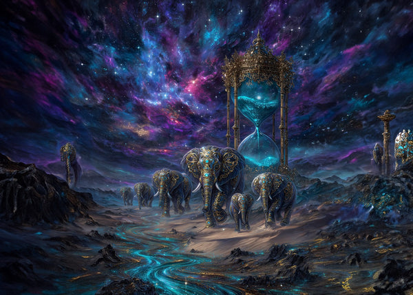 Elephants of Time's Realm