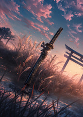 Katana in Torii Gate Field