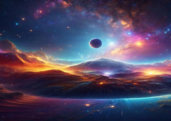 Space rainbow 