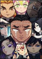 Demon Slayer Hashira Collage, Kimetsu no Yaiba