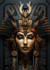 Golden Pharaonic Queen