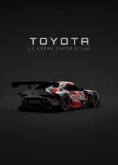 GR Supra - Super GT300 - Back