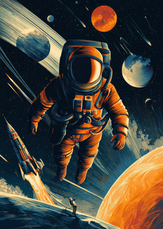 An Astronaut in Space