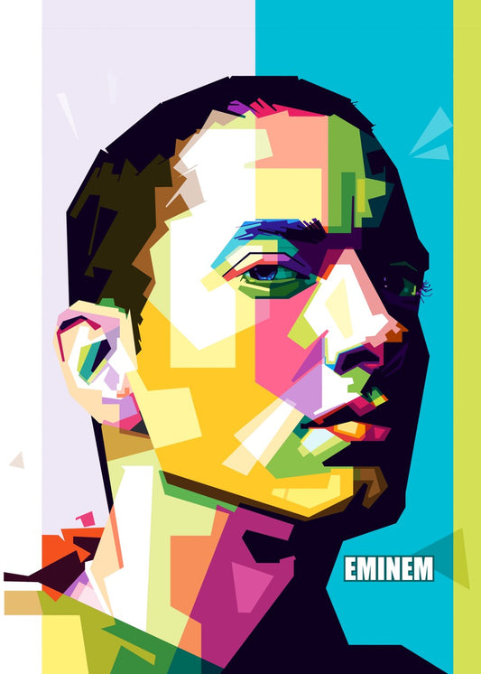 Eminem WPAP Popart