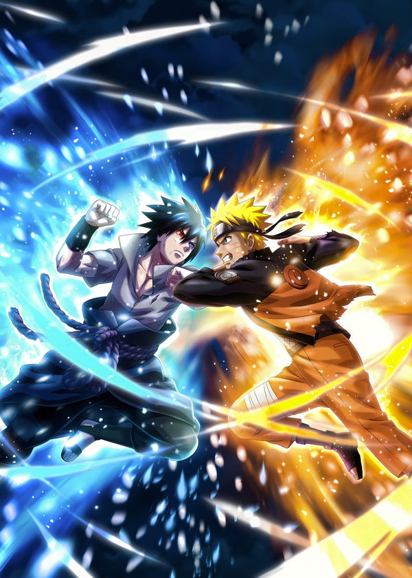 Naruto And Sasuke Fight