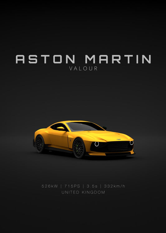 Aston Martin Valour - Yellow