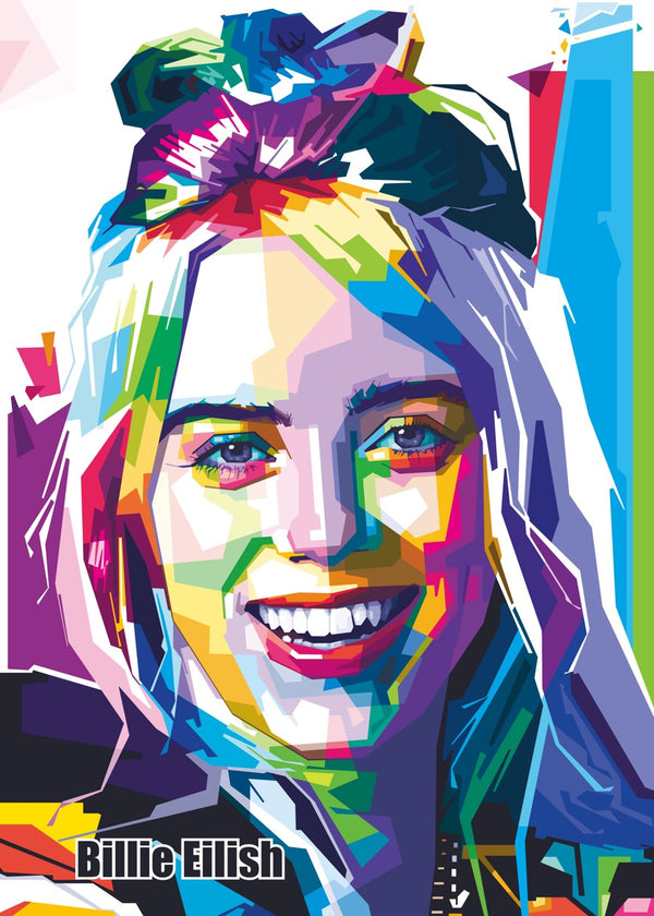 Billie Eilish Smile WPAP