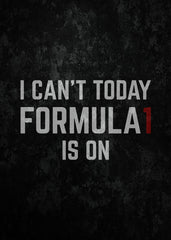 Formula 1 Is On