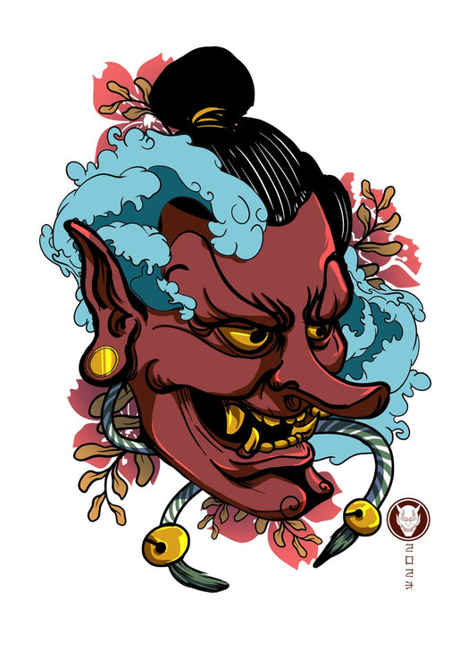 Japanese Aesthetics Tengu Oni