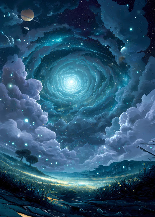 Vortex Fantasy Space Landscape