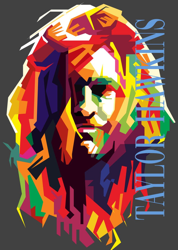 Taylor Hawkins Art WPAP