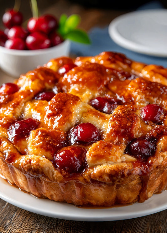 Caramel Cherry Pie Bliss