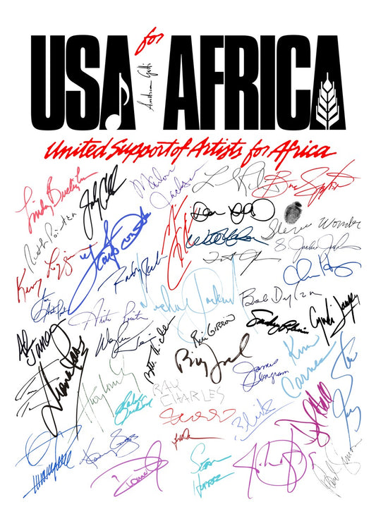 Usa For Africa black