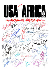 Usa For Africa black