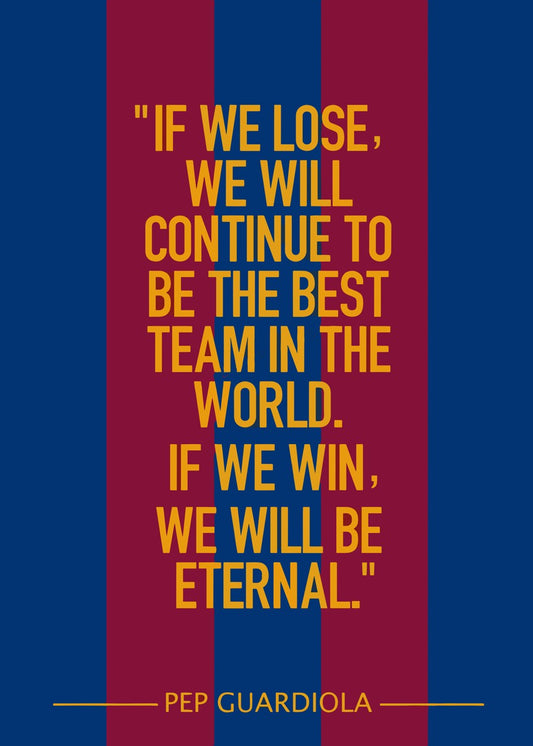Eternal Champions of Pep Guardiola