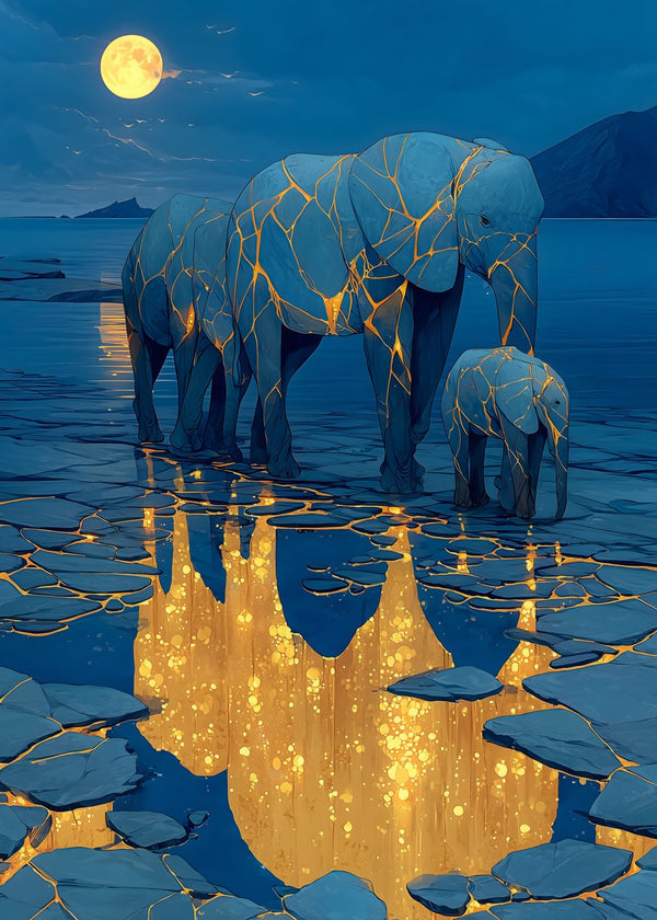 Moonlit Reflections