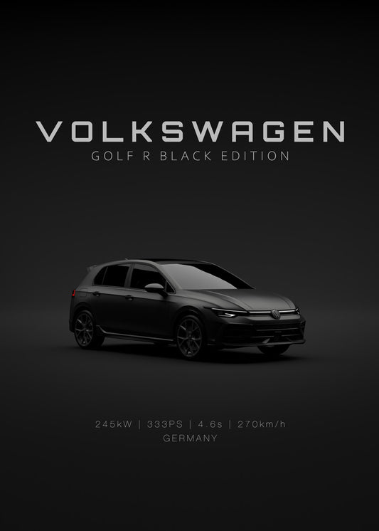 Volkswagen Golf R Black Editio