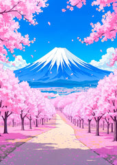 Cherry Blossom Japan fuji 