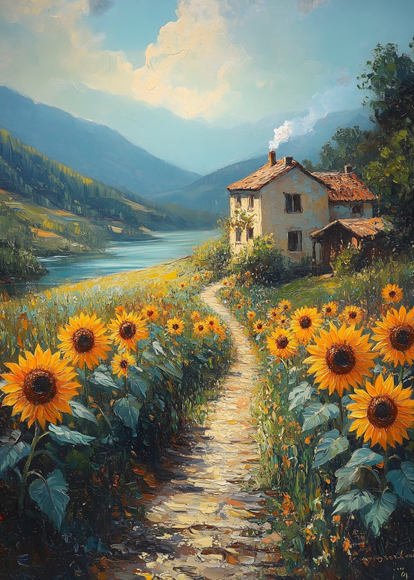 Sunflower Pathway