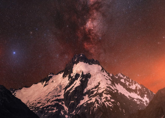 Milky Way Starry night Mountain