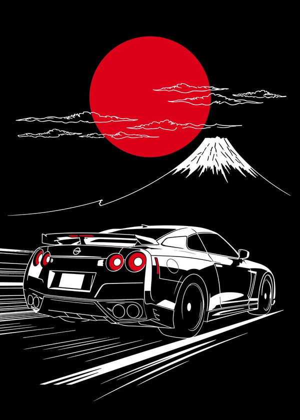 Nissan Japanese Mountain Fuji