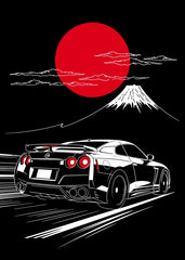 Nissan Japanese Mountain Fuji