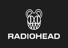 Radiohead Logo Bear Head Art