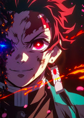 Tanjiro Battle Face