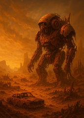 Rust Titan of the Dunes