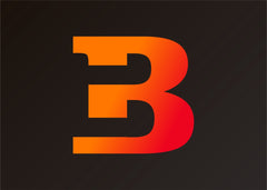 Bold Gradient B Logo