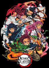 Demon slayer Kimetsu No Yaiba flame