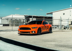 Orange Mustang 