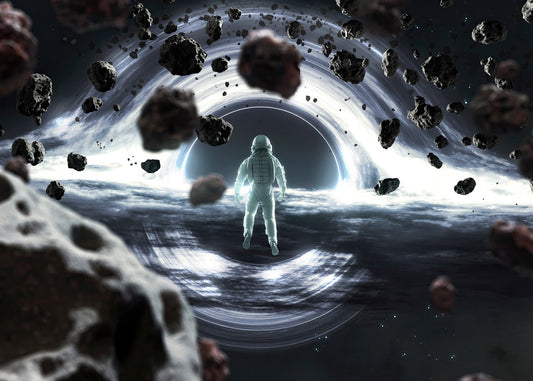 Black hole and astronaut