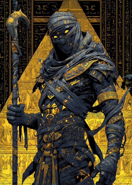 Ancient Mummy Guardian Warrior
