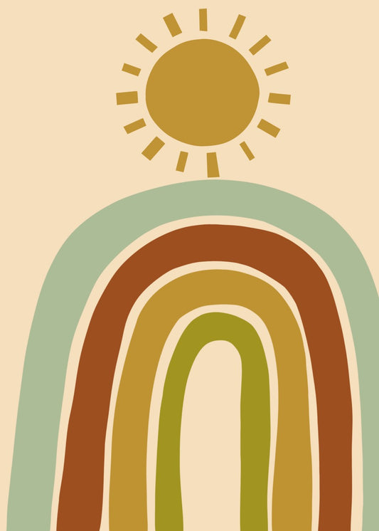 Warm Boho Rainbow