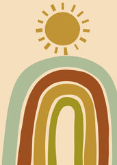 Warm Boho Rainbow