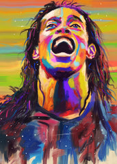 Ronaldinho abstract pop art