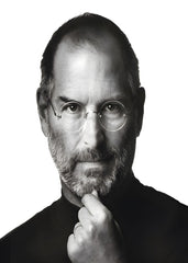 Black and White of Steve Jobs