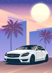 Mercedes Benz CLS GTA Sunset