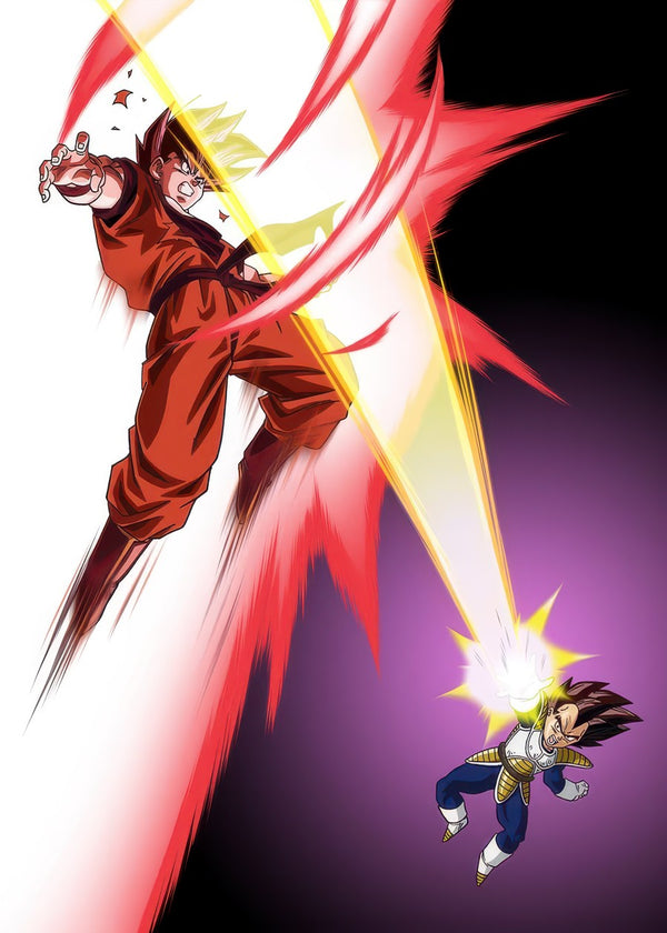 Goku with Bezita, Dragon ball