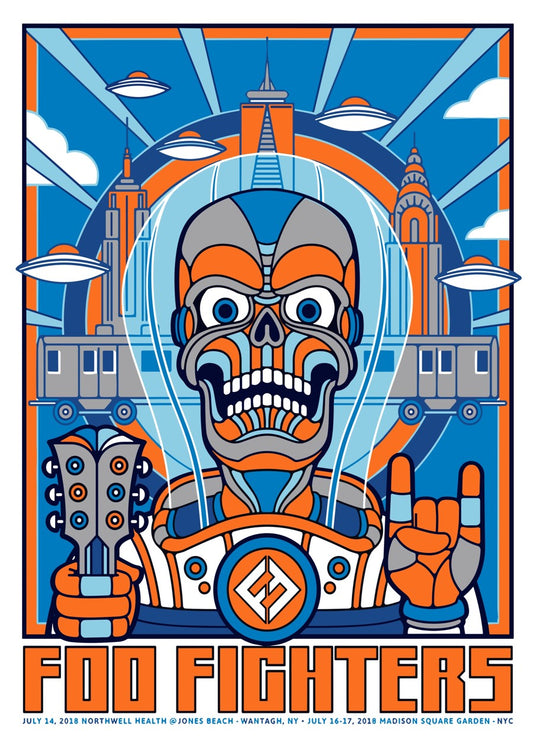 Foo Fighters NYC Robot