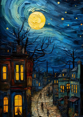 starry night city