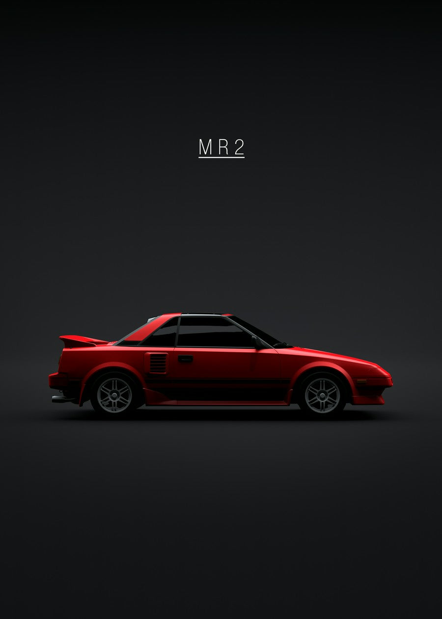 Toyota MR2 Mk1 1984 - Red