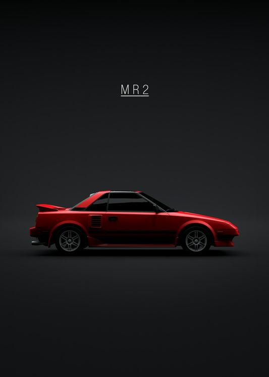 Toyota MR2 Mk1 1984 - Red