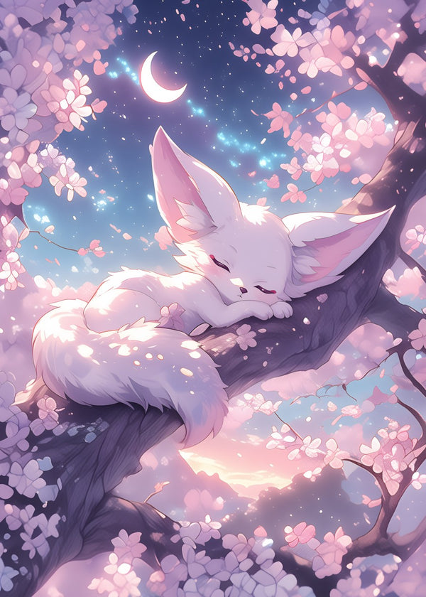 Moonlit Blossom Dreams