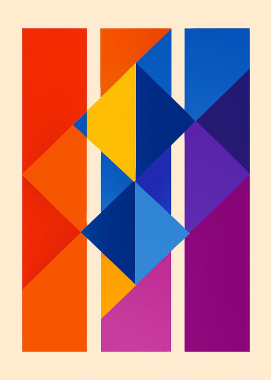 Geometric Abstract Colorful