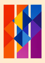 Geometric Abstract Colorful