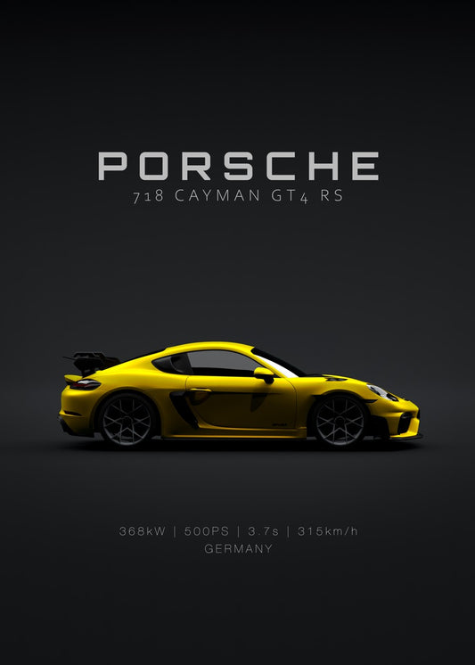 Porsche 718 Cayman GT4 RS 
