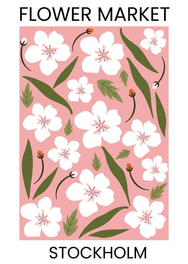 Stockholm Flower Print